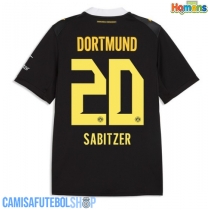Camisa de time de futebol Borussia Dortmund Marcel Sabitzer #20 Replicas 2º Equipamento 2026-27 Manga Curta